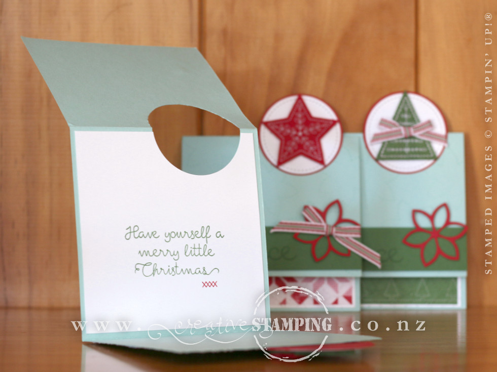 Quilted Christmas Fun-Fold Card