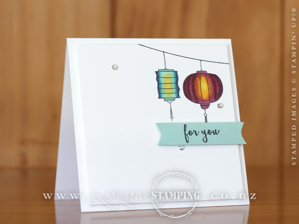 Color Me Happy Lantern Card