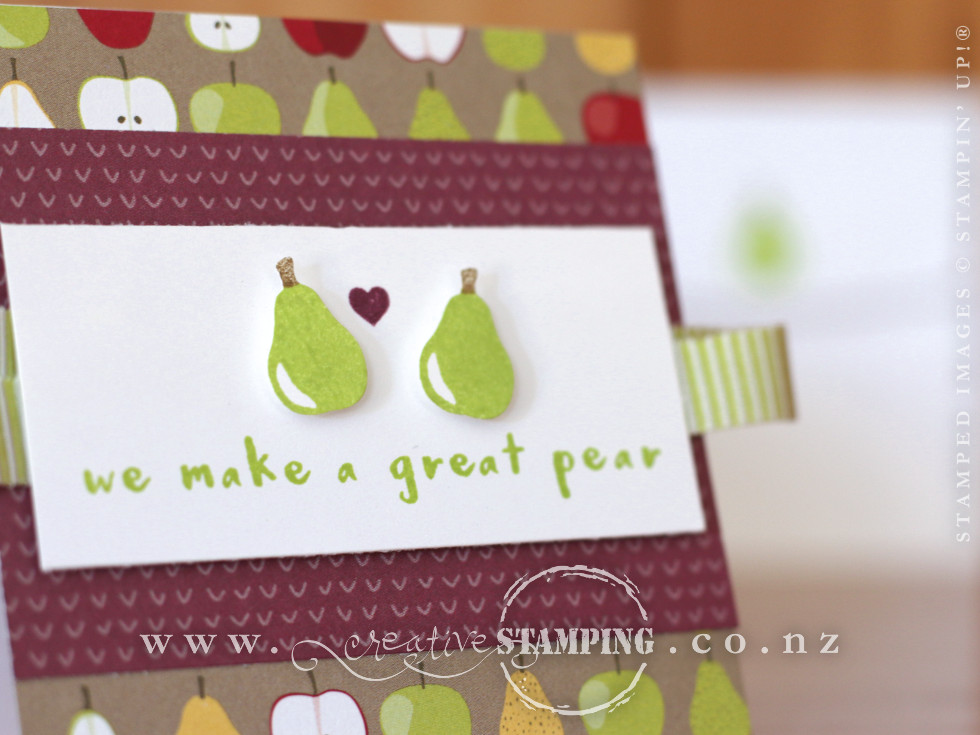 Tutti-Frutti Valentine Note Card