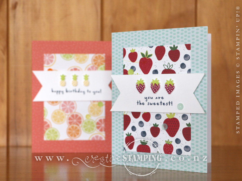 Fruit Basket Birthday Card