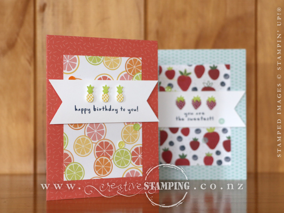 Fruit Basket Birthday Card