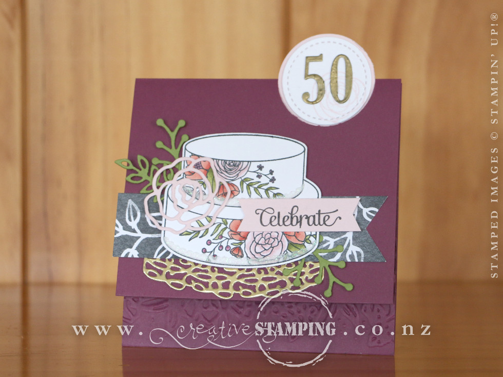50th Wedding Anniversary or Birthday Card
