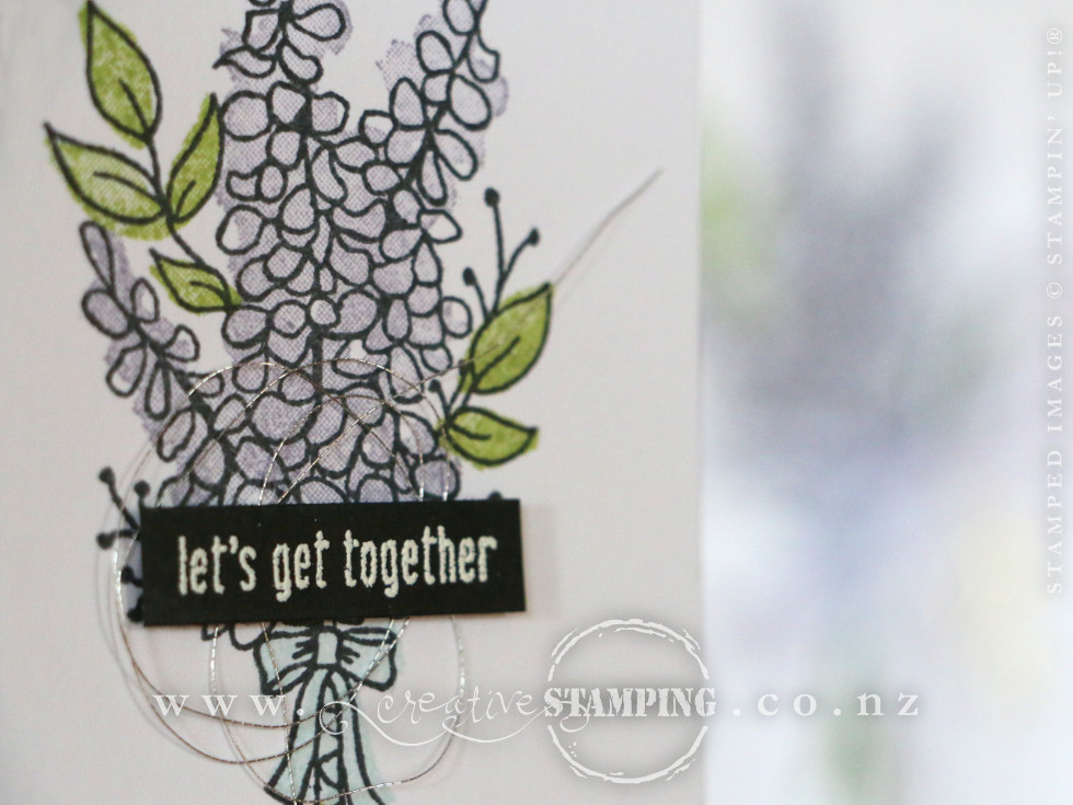 Lots of Lavender Gift Boxed Narrow Note Cards & Envelopes