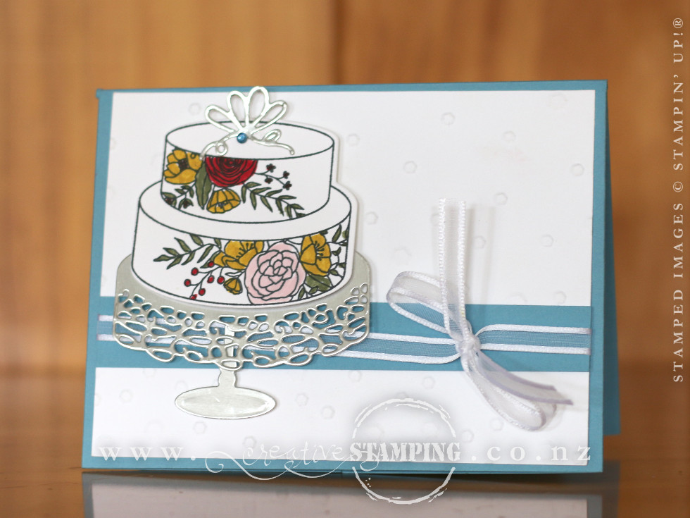 Cake Soir&eacute;e Double Peekaboo Card