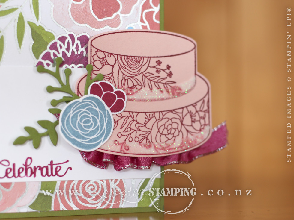 Cake Soirée Shaped Birthday Card