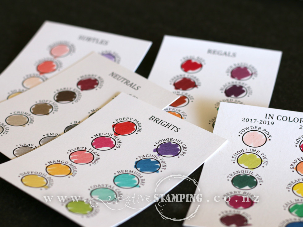 Colour Collections Reference Cards