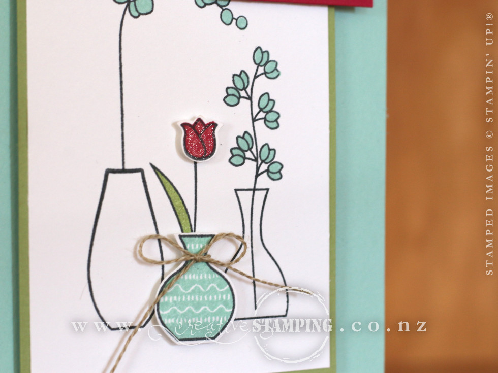 Varied Vases Hello Card