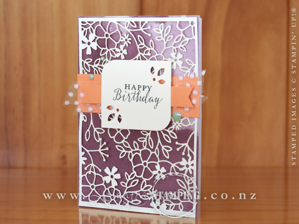 Detailed With Love Birthday Note Card