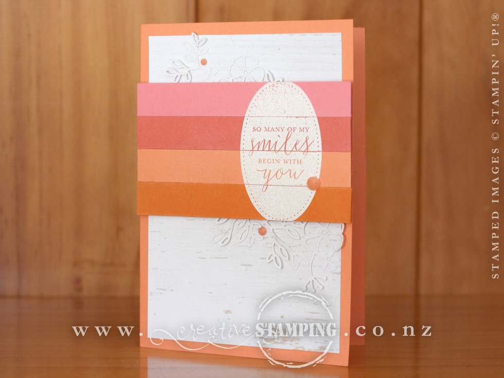 Detailed With Love Smile Friendship Card