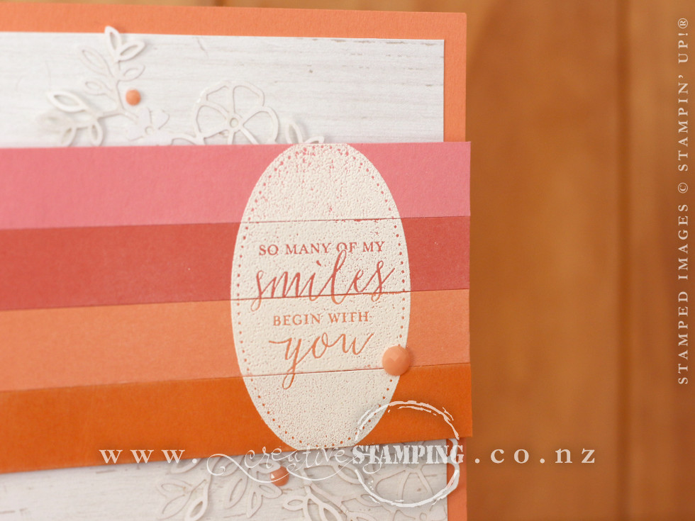 Detailed With Love Smile Friendship Card