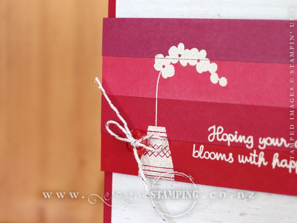 Varied Vases Blooms With Happiness Card