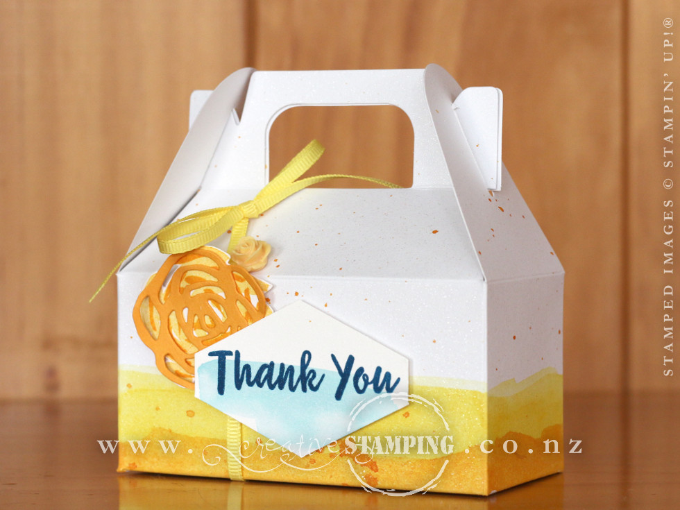 Abstract Impressions Mini Gable Box