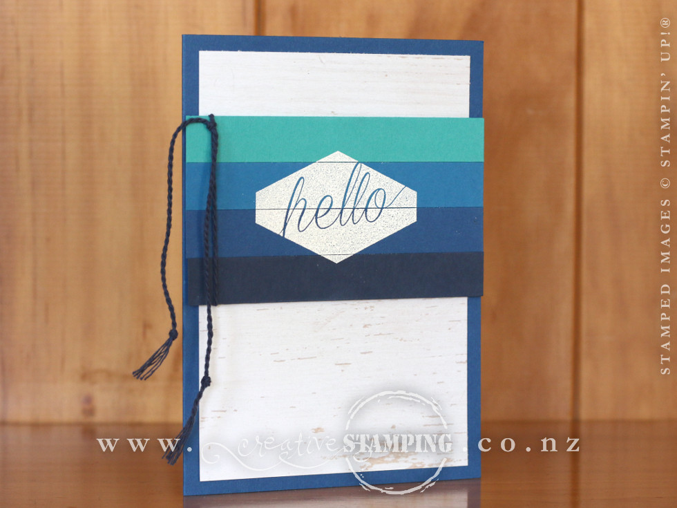 Accented Blooms Thank You Card