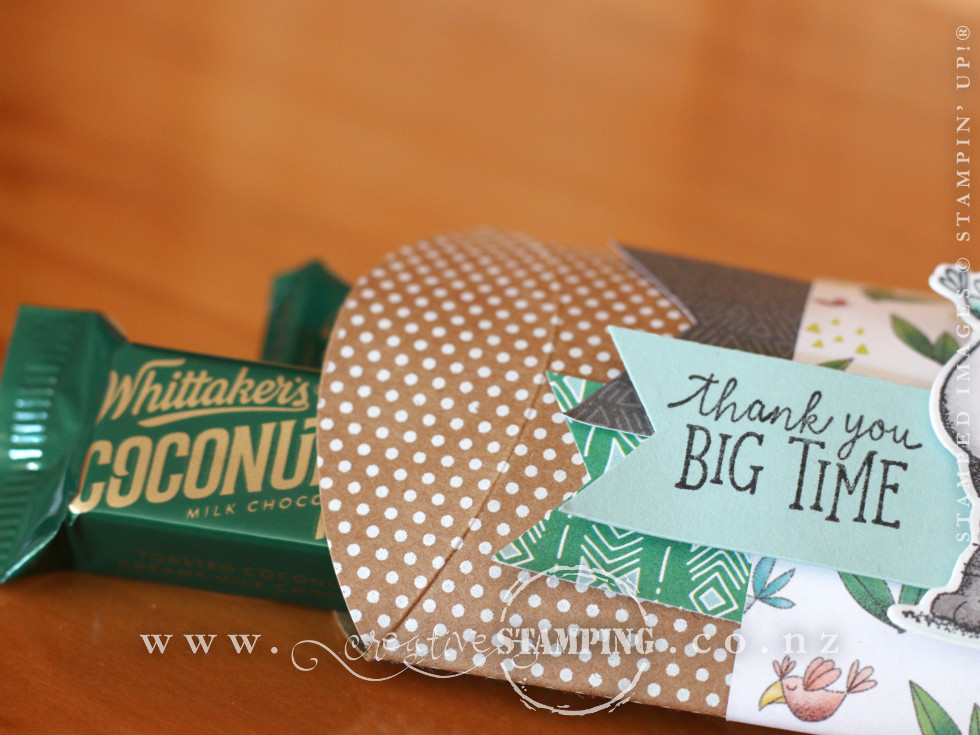 Animal Outing Kraft Pillow Box