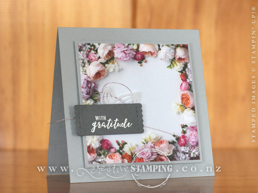 Petal Promenade Thank You Card