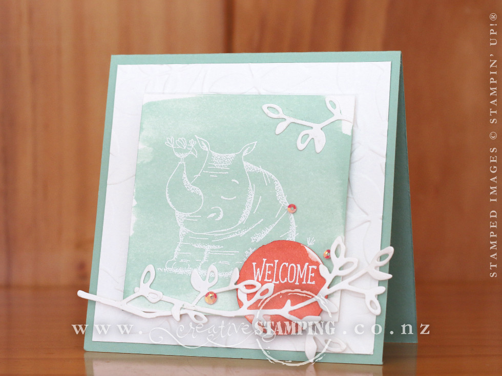 Animal Outing Welcome Card