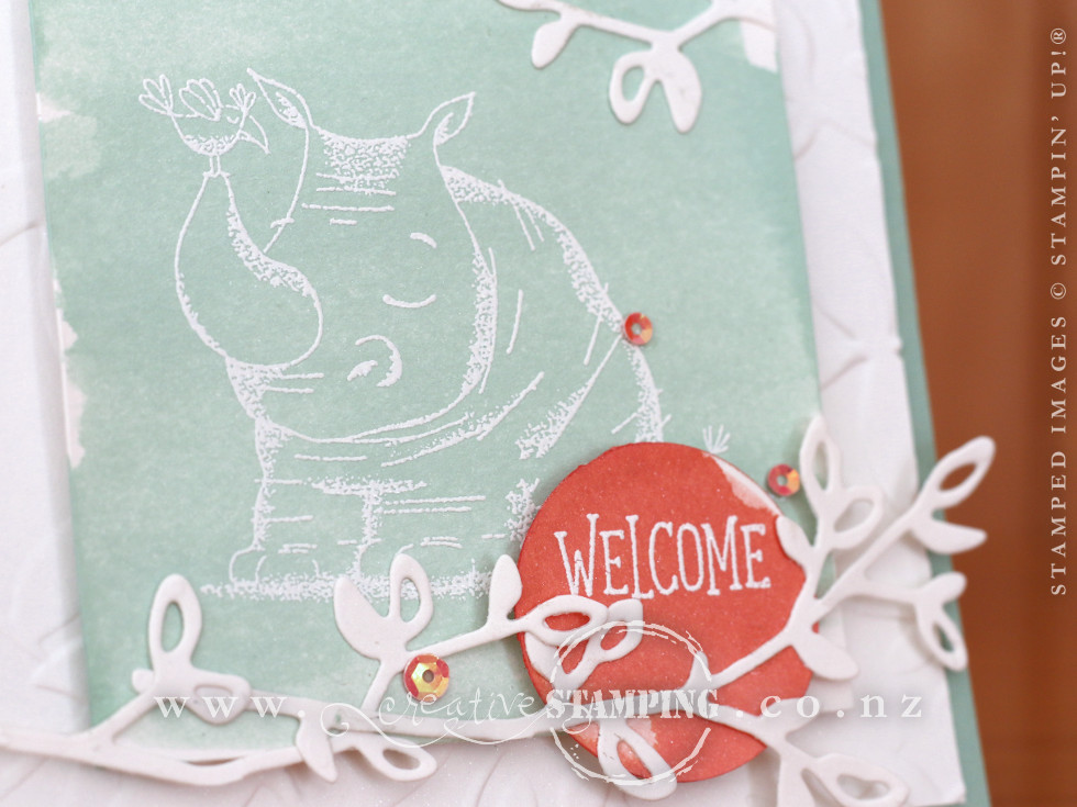 Animal Outing Welcome Card
