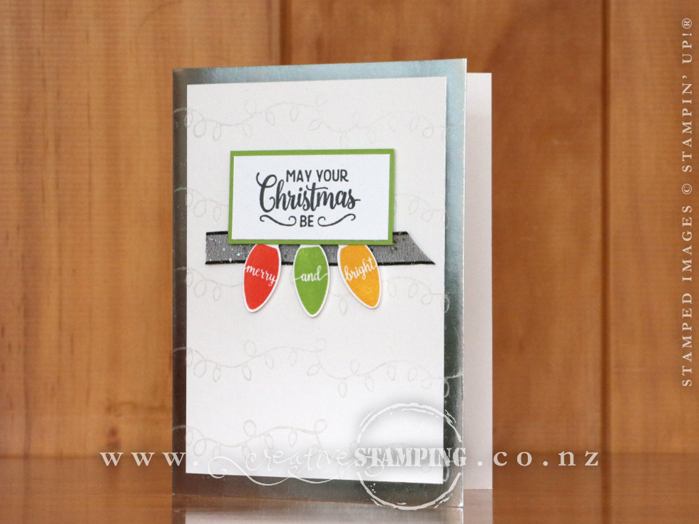 Making Christmas Bright Christmas Card