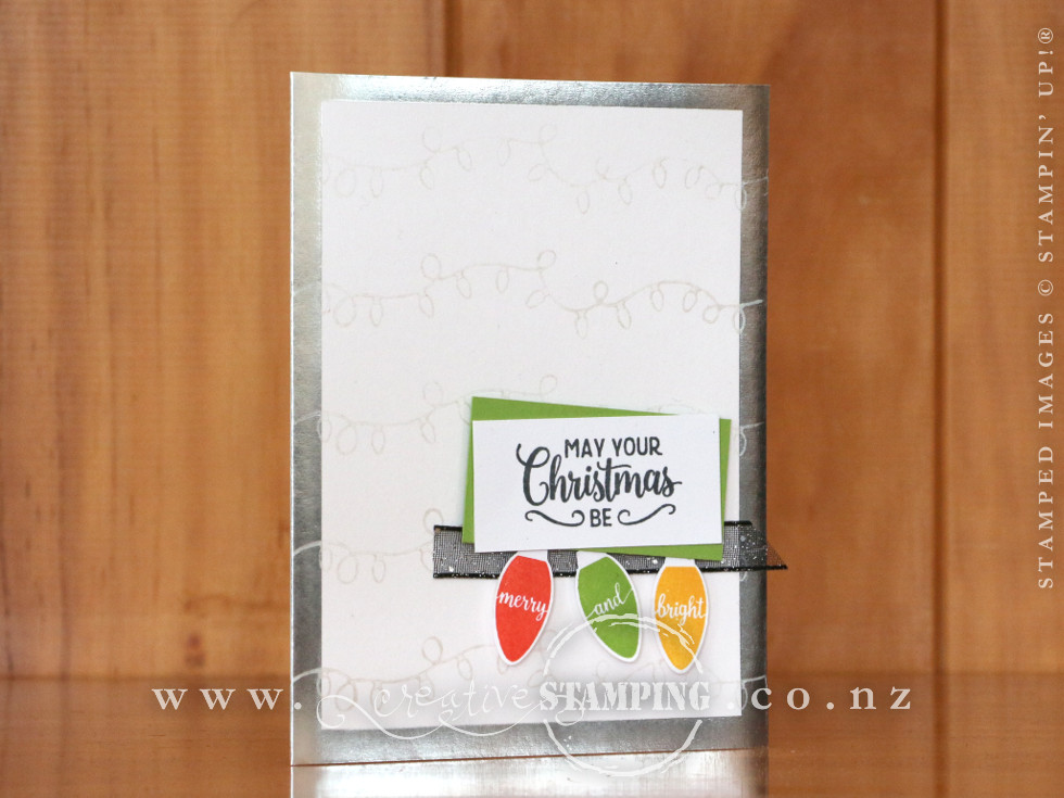 Making Christmas Bright Christmas Card