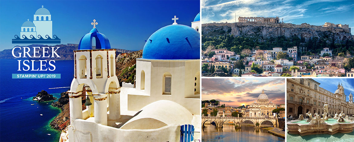 Stampin' Up! 2018 Incentive Trip - Greek Isles Cruise