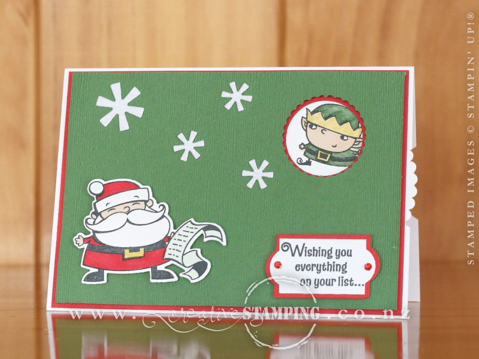 Signs of Santa View-Finder Christmas Card