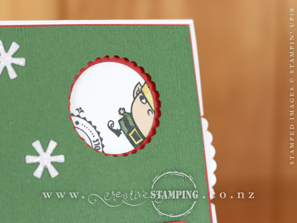 Signs of Santa View-Finder Christmas Card