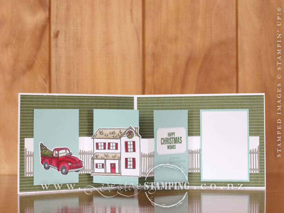 Farmhouse Christmas Pop-Out Card
