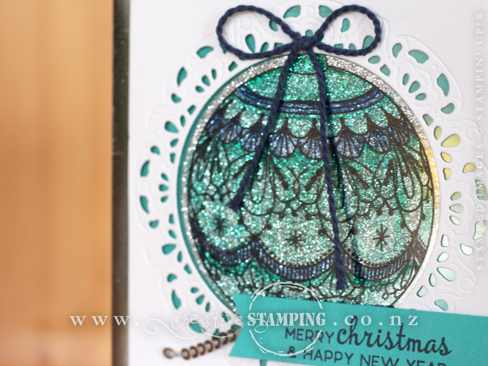 Beautiful Baubles Christmas Card