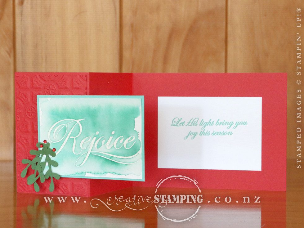 Rejoice Christmas Card