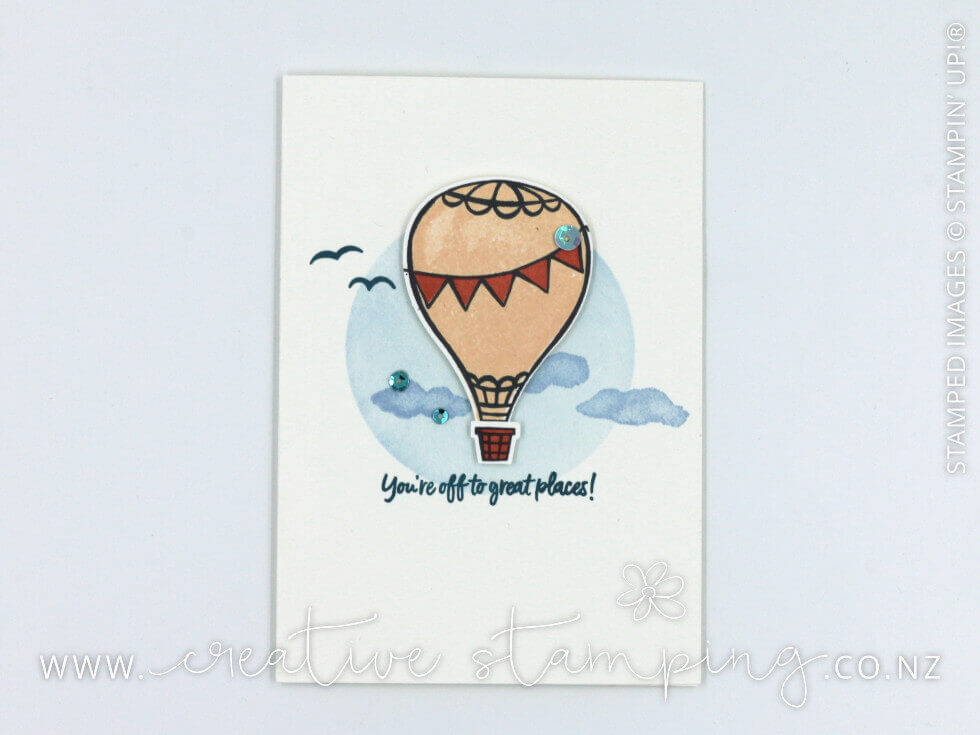Above the Clouds Greeting Card