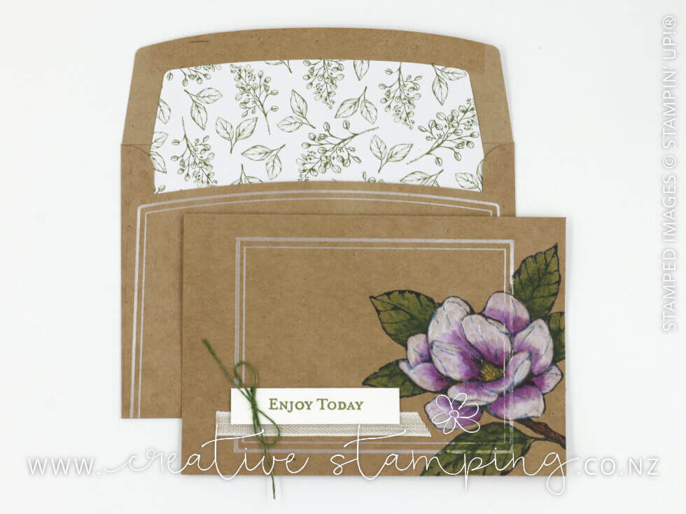 Good Morning Magnolia Greeting Card