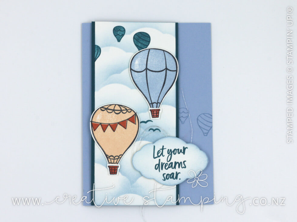 Above the Clouds Jiggly Card