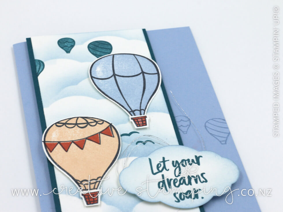 Above the Clouds Jiggly Card