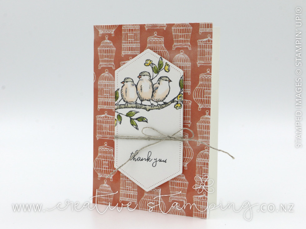 Free as a Bird Thank You Note Card