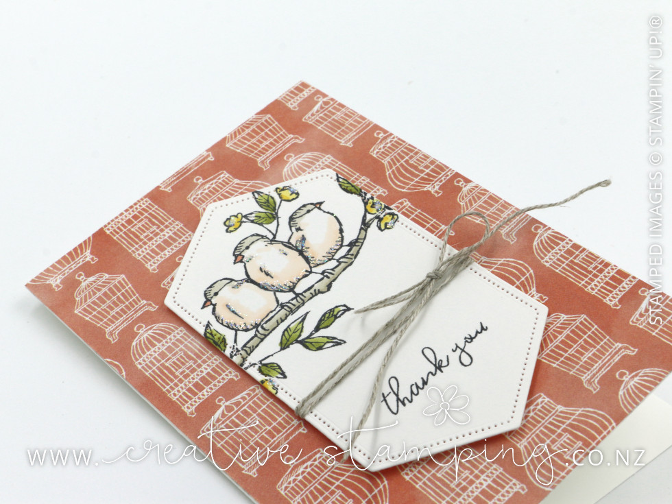 Free as a Bird Thank You Note Card