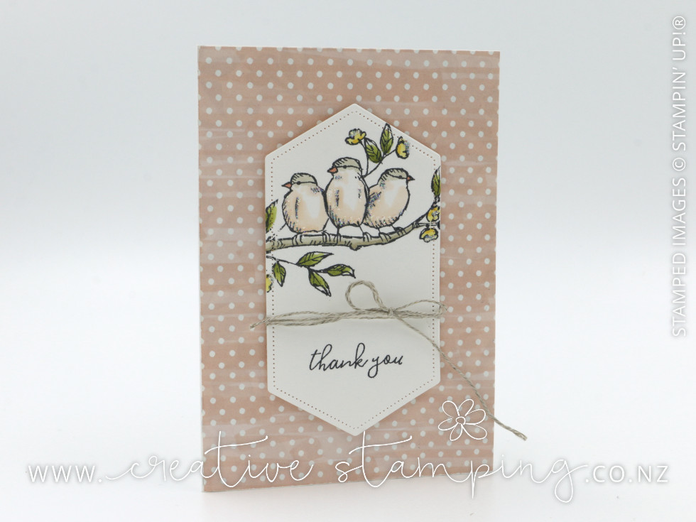 Free as a Bird Thank You Note Card