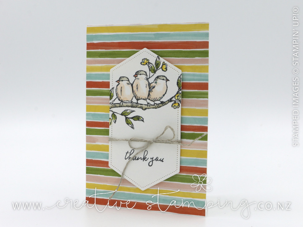 Free as a Bird Thank You Note Card