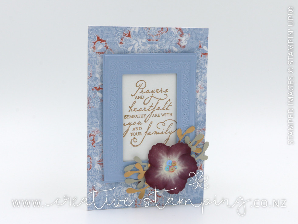 Woven Heirlooms Sympathy Card