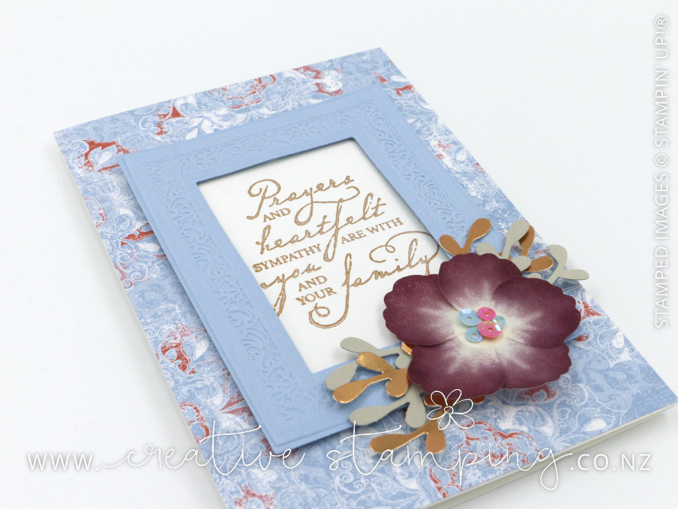 Woven Heirlooms Sympathy Card