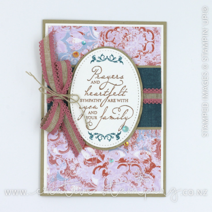 Woven Heirlooms Sympathy Card