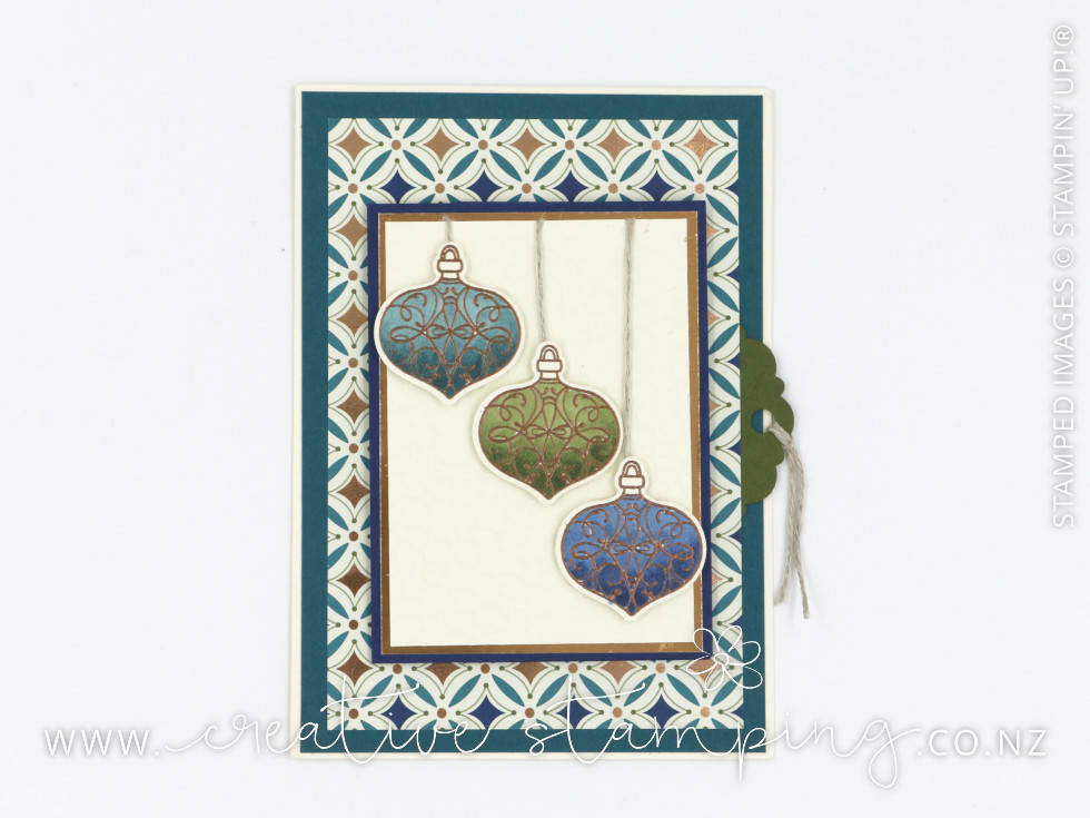 Christmas Gleaming Surprise Opening Christmas Card