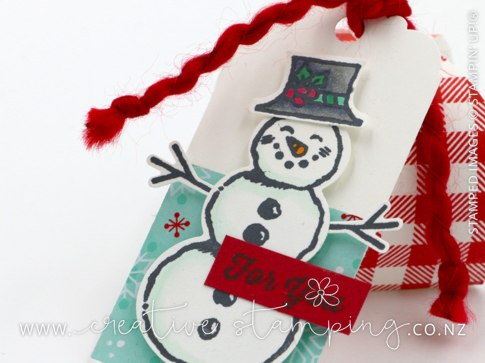 Snowman Season Mini Curvy Keepsake Gift Box