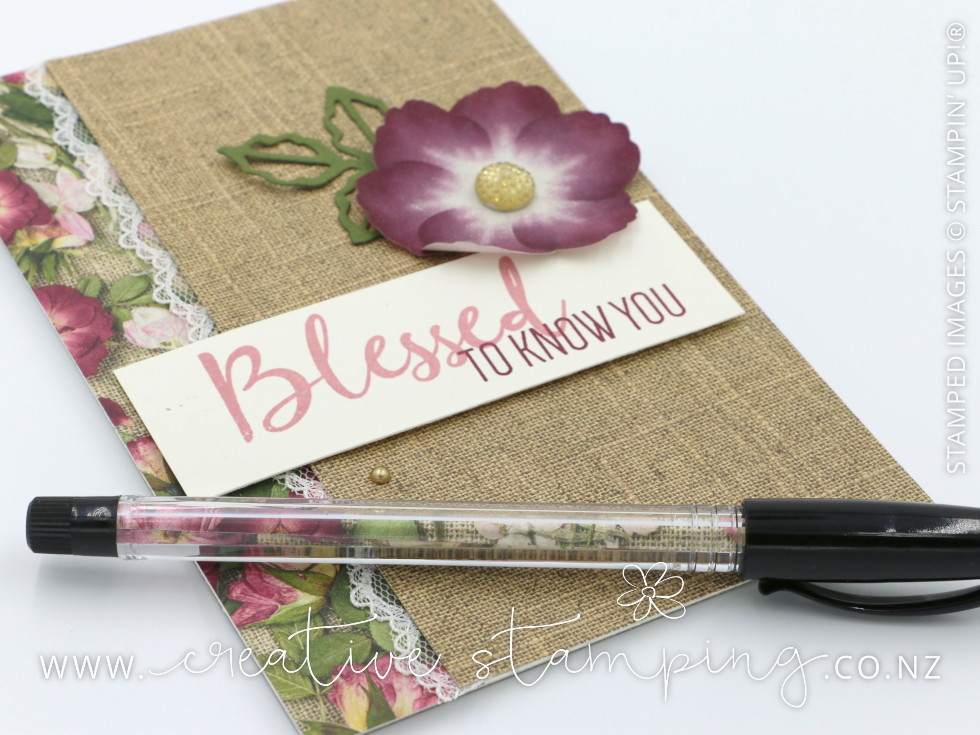 Pressed Petals Notepad