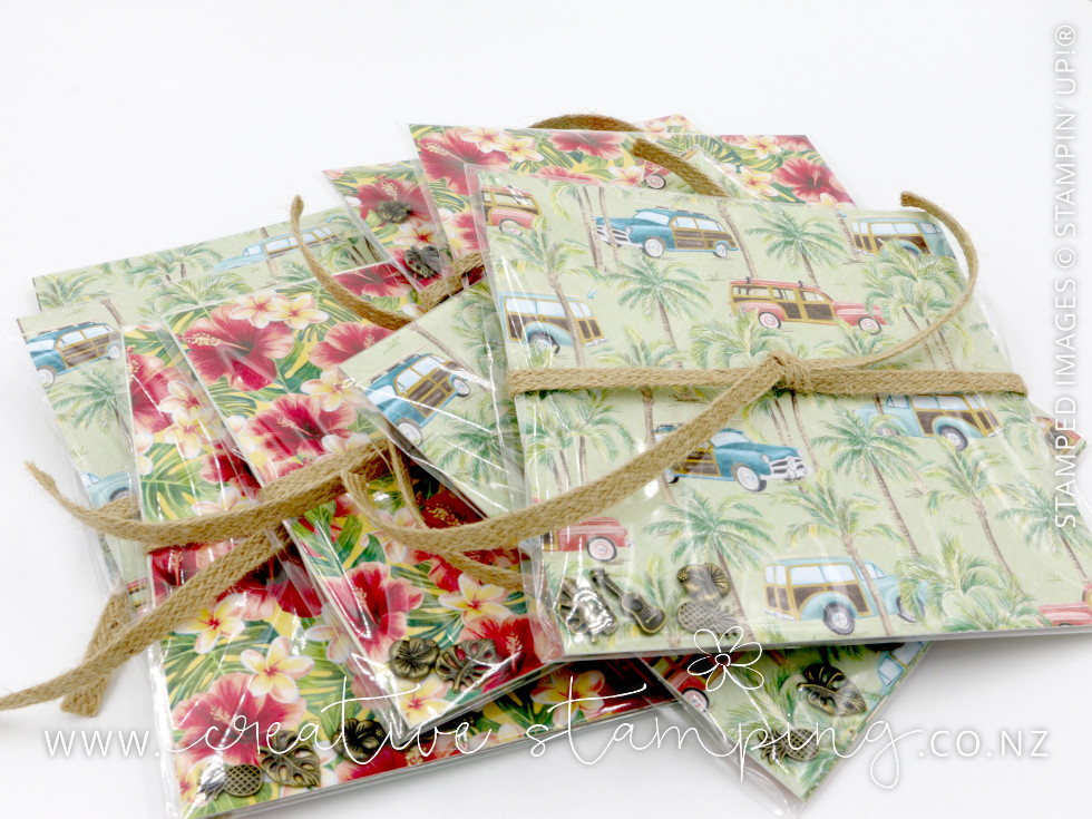 Mini Catalogue Launch Party Game Prizes from the Tropical Oasis Suite