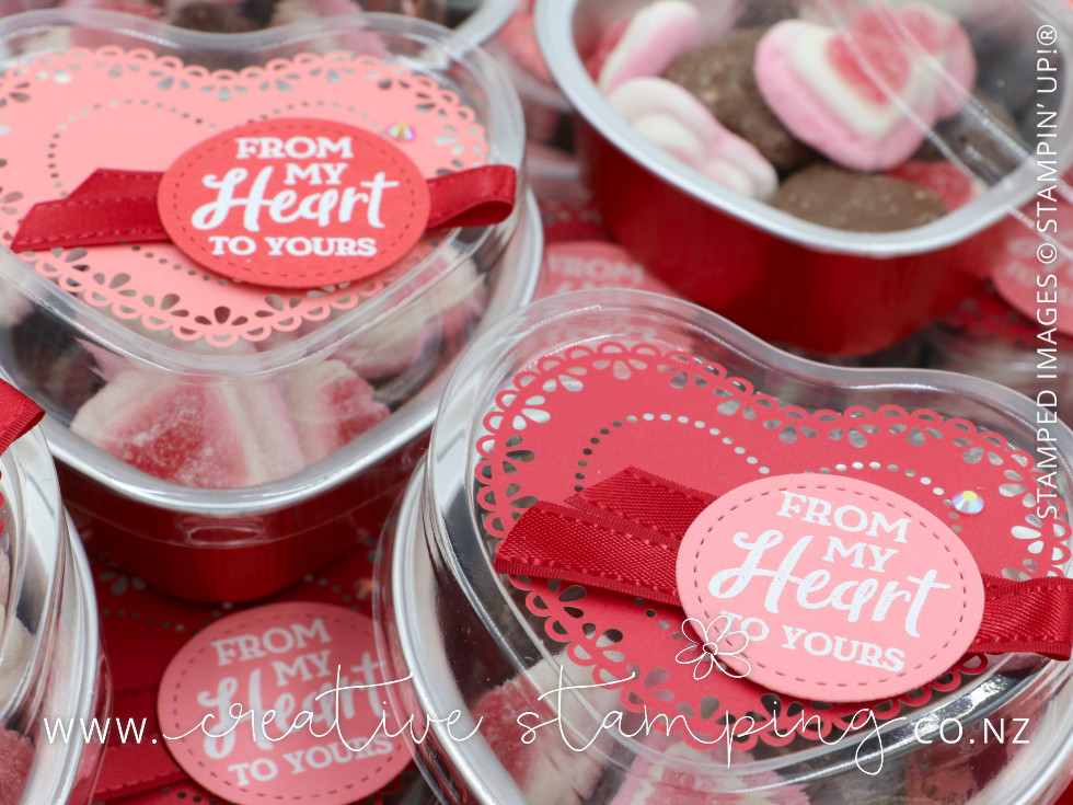 Valentine From My Heart Foil Tins