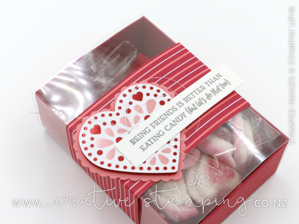 Heartfelt Valentine's Day Acetate Gift Box