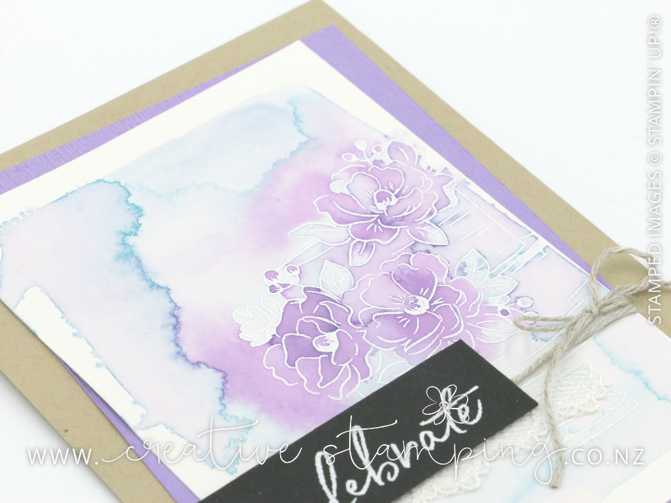 Happy Birthday To You Watercolour Wash Card