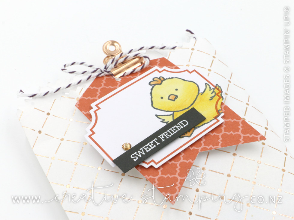 Welcome Easter Copper Dotted Treat Bags