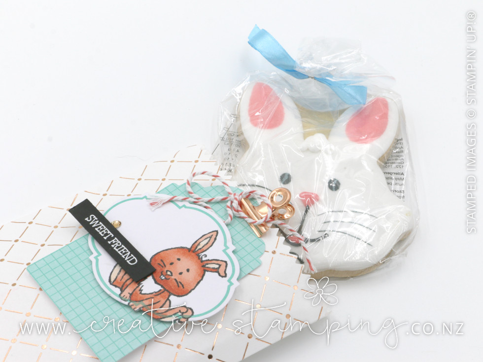 Welcome Easter Copper Dotted Treat Bags