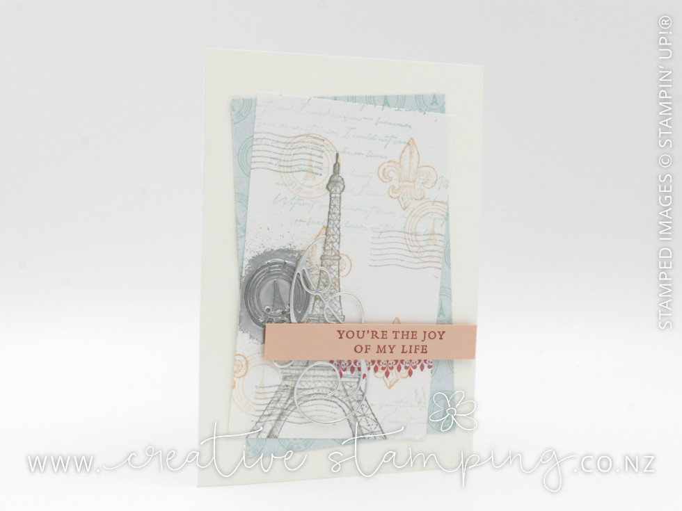Parisian Beauty Friendship Anniversary Card